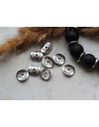 Бусины металлические